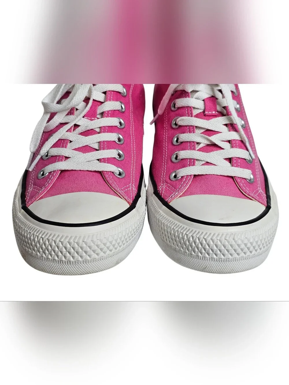 Converse Chuck Taylor All Star Low Pink Paper Shoes 147141F Men's 12, Women's 14